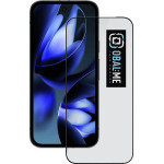 OBAL:Me 5D Glass Screen Protector For Google Pixel 9a Black - (57983125761)