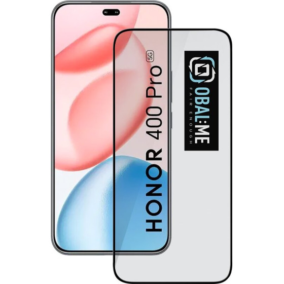 OBAL:Me 5D Glass Screen Protector For Honor 400 Pro Black - (57983126935)