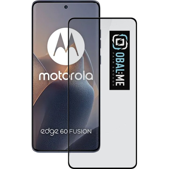 OBAL:Me 5D Glass Screen Protector For Motorola Edge 60/60 Pro/60 Fusion Black - (57983126973)