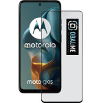 OBAL:Me 5D Glass Screen Protector For Motorola G05/E15 Black - (57983124898)