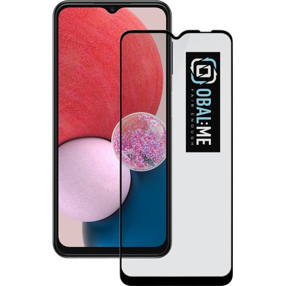 OBAL:Me 5D Glass Screen Protector For Samsung Galaxy A13 4G Black - (57983116088)