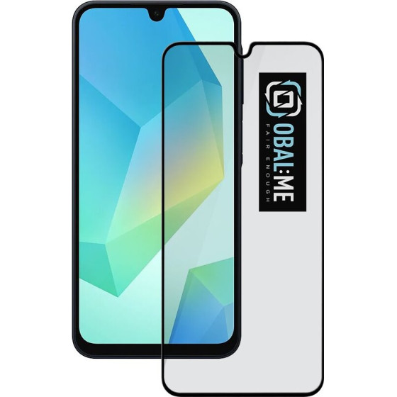 OBAL:Me 5D Glass Screen Protector For Samsung Galaxy A16 4G/5G Black - (57983123619)