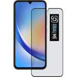 OBAL:Me 5D Glass Screen Protector For Samsung Galaxy A34 5G Black - (57983116093)