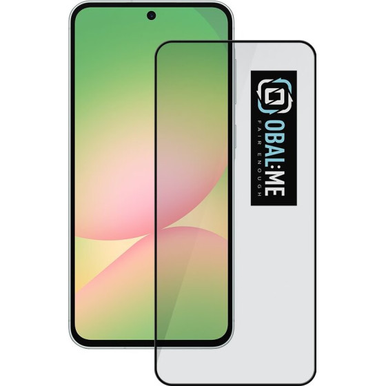 OBAL:Me 5D Glass Screen Protector For Samsung Galaxy A37 5G/A57 5G Black - (57983129646)