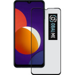 OBAL:Me 5D Glass Screen Protector For Samsung Galaxy M12/A32 5G/A12/A02s Black - (57983116096)