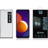 OBAL:Me 5D Glass Screen Protector For Samsung Galaxy M12/A32 5G/A12/A02s Black - (57983116096)