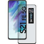 OBAL:Me 5D Glass Screen Protector For Samsung Galaxy S21 Fe 5G Black - (57983116099)