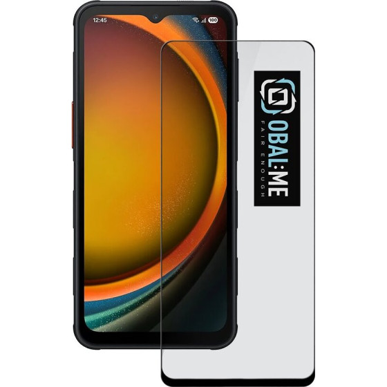 OBAL:Me 5D Glass Screen Protector For Samsung Galaxy Xcover7 Pro Black - (57983126092)