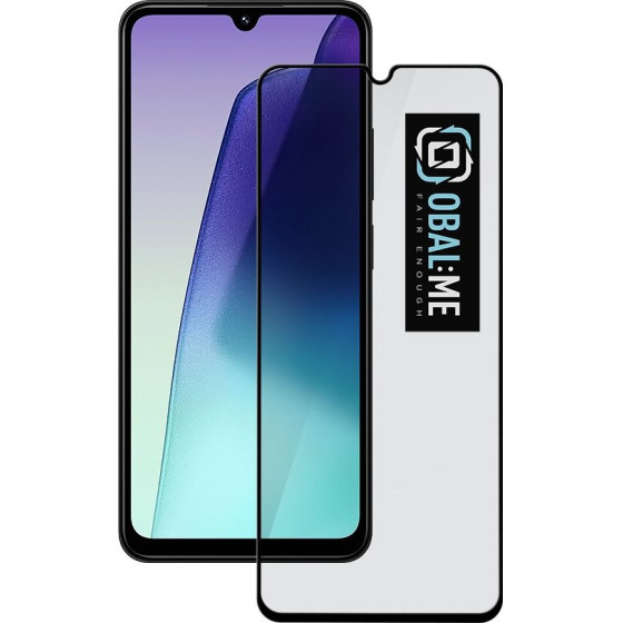 OBAL:Me 5D Glass Screen Protector For Xiaomi Redmi 14C 4G/Poco C75/Poco M7 Black - (57983123143)