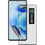 OBAL:Me 5D Glass Screen Protector For Xiaomi Redmi Note 12 Pro 5G Black - (57983116107)