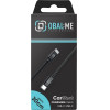OBAL:Me Carshot USB-C/USB-C Cable 30cm Black - (OM60CC03B)