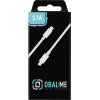 OBAL:Me Fast Charge USB-C/Lightning Cable 1m White - (CL20WH)