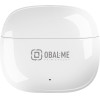 OBAL:Me Flow True Wireless Earbuds White - (OMFTWS)