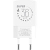 OBAL:Me Gan Wall Charger USB-A + USB-C 36W White - (OM36WCA)