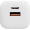OBAL:Me Gan Wall Charger USB-A + USB-C 36W White - (OM36WCA)