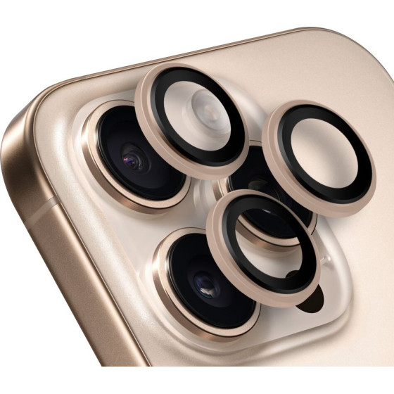 OBAL:Me Lens Protector For Apple Iphone 16 Pro/16 Pro Max Desert Titanium - (57983125800)