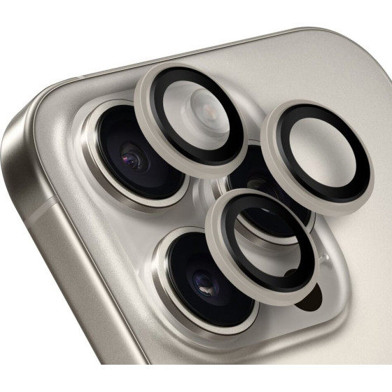 OBAL:Me Lens Protector For Apple Iphone 16 Pro/16 Pro Max Natural Titanium - (57983125801)