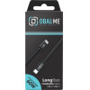 OBAL:Me Longrun USB-C/USB-C Cable 60W 1m Black - (OM60CC1B)