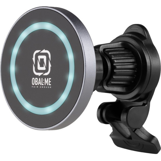 OBAL:Me Magnetix Aura Wireless Car Charger Mount 15W Black - (OMMCHAB)