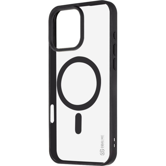 OBAL:Me Magnetix Outline Cover For Apple Iphone 16 Pro Max Black - (57983126764)