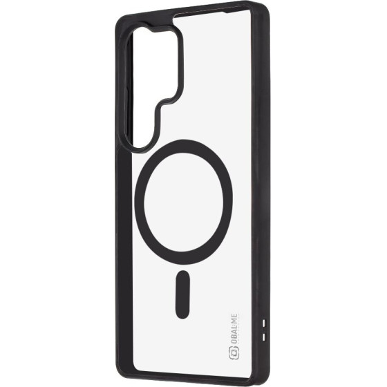 OBAL:Me Magnetix Outline Cover For Samsung Galaxy S25 Ultra Black - (57983126767)