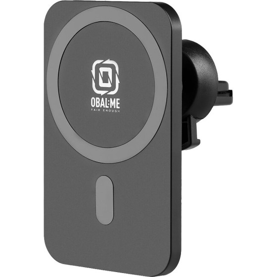 OBAL:Me Magnetix Plate Wireless Car Charger Mount 15W Black - (OMMCHPB)