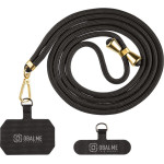OBAL:Me Necktag Allure Rope For Mobile Phone Black - (57983126815)