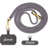 OBAL:Me Necktag Allure Rope For Mobile Phone Dark Grey - (57983126816)