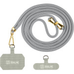 OBAL:Me Necktag Allure Rope For Mobile Phone Light Grey - (57983126813)