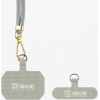 OBAL:Me Necktag Allure Rope For Mobile Phone Light Grey - (57983126813)