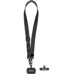 OBAL:Me Necktag Ribbon Rope For Mobile Phone Black - (57983126809)