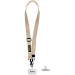 OBAL:Me Necktag Ribbon Rope For Mobile Phone Ivory - (57983126811)