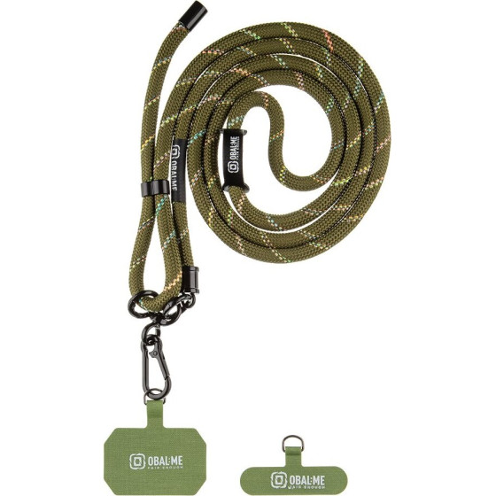 OBAL:Me Necktag Rope For Mobile Phone Army Green - (57983126823)