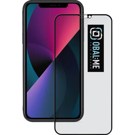 OBAL:Me Privacy 5D Glass Screen Protector For Apple Iphone 11/Xr Black - (57983121437)