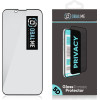 OBAL:Me Privacy 5D Glass Screen Protector For Apple Iphone 13 Mini Black - (57983121441)