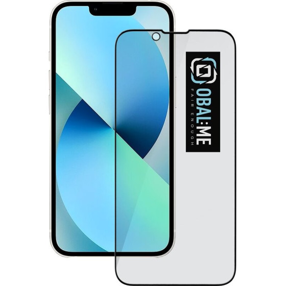 OBAL:Me Privacy 5D Glass Screen Protector For Apple Iphone 13 Mini Black - (57983121441)