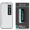 OBAL:Me Privacy 5D Glass Screen Protector For Apple Iphone 15 Pro Black - (57983121448)