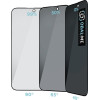 OBAL:Me Privacy 5D Glass Screen Protector For Apple Iphone 16 Pro Max Black - (57983122862)