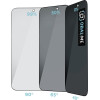 OBAL:Me Privacy 5D Glass Screen Protector For Apple Iphone 17 Pro Max Black - (57983127172)