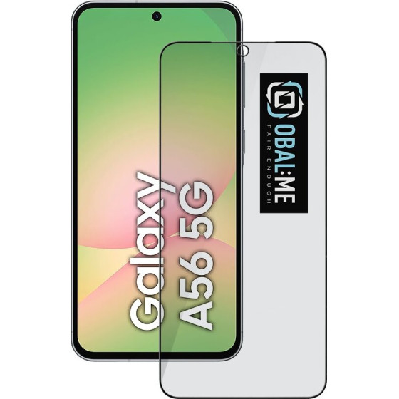OBAL:Me Privacy 5D Glass Screen Protector For Samsung Galaxy A56 5G/A36 5G Black - (57983124429)