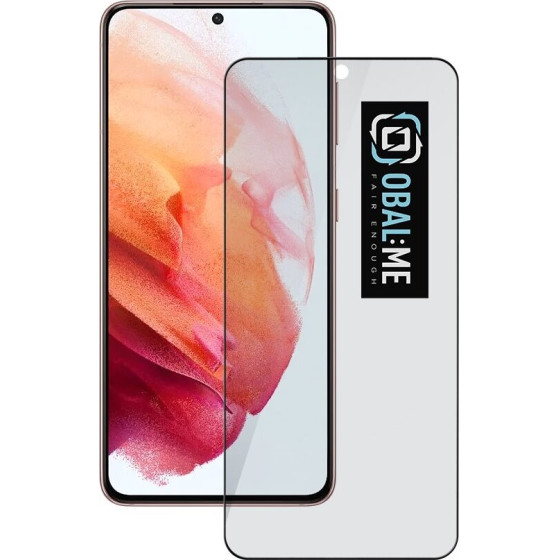 OBAL:Me Privacy 5D Glass Screen Protector For Samsung Galaxy S21 Black - (57983121453)