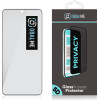 OBAL:Me Privacy 5D Glass Screen Protector For Samsung Galaxy S24/S25 Black - (57983121456)
