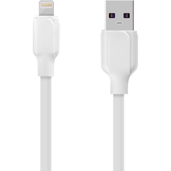OBAL:Me Simple USB-A/Lightning Cable 1m White - (AL12WH)