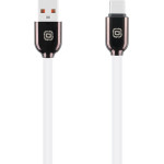 OBAL:Me Sleek USB-A/USB-C Cable White - (OMAC18SWH)