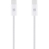OBAL:Me Super Fast USB-C/USB-C Braided Cablel 100W 1m White - (OM100CC1BW)