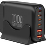 OBAL:Me Terminal Gan Desk Charger 4C2A 100W Black - (OM100W4C2A)