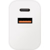 OBAL:Me Wall Charger USB-A + USB-C 20W White - (OM20WCA)