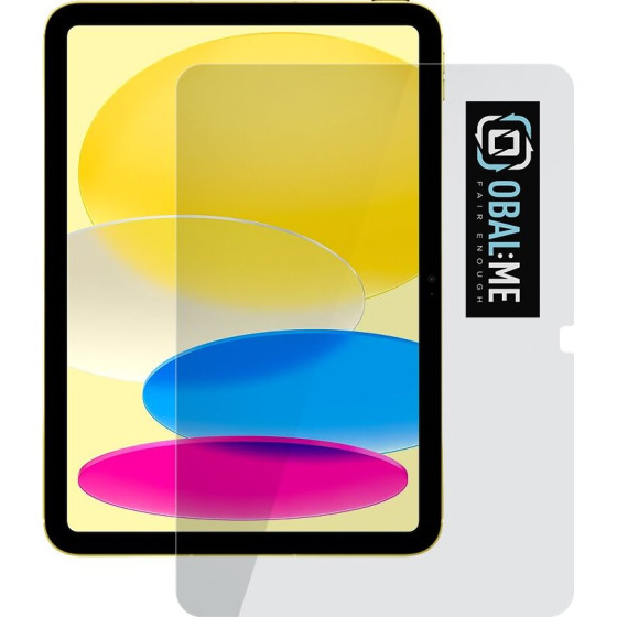 OBAL:Me 2.5D Glass Screen Protector For Apple Ipad 10.9 2022/11 2025 Clear - (57983128567)