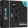 OBAL:Me Wired Earphones 3.5mm Jack Black - (OMWJ01)