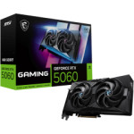 MSI Vga PCI-E Nvidia Gf Rtx 5060 8G Gaming OC, 8GB/128BIT, GDDR7, HDMI/3xDP, Dual FAN, 2 Slot FANSINK, 3YW. - (912-V537-005)